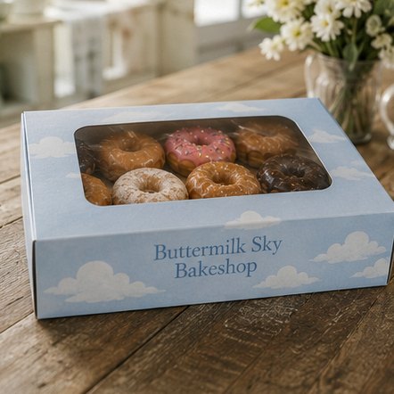  - custom donut boxes for schools, charities and youth teams running fundraisers