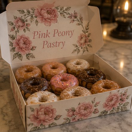  - custom donut boxes for schools, charities and youth teams running fundraisers